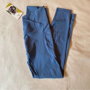 Halara Gray Blue Leggings with Pockets